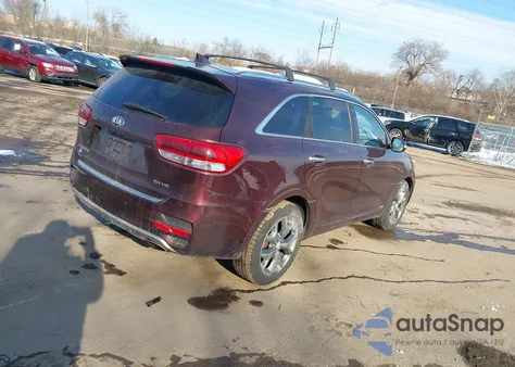 2016 Kia Sorento 3.3L Sx from USA, damaged, VIN 5XYPKDA53GG124276